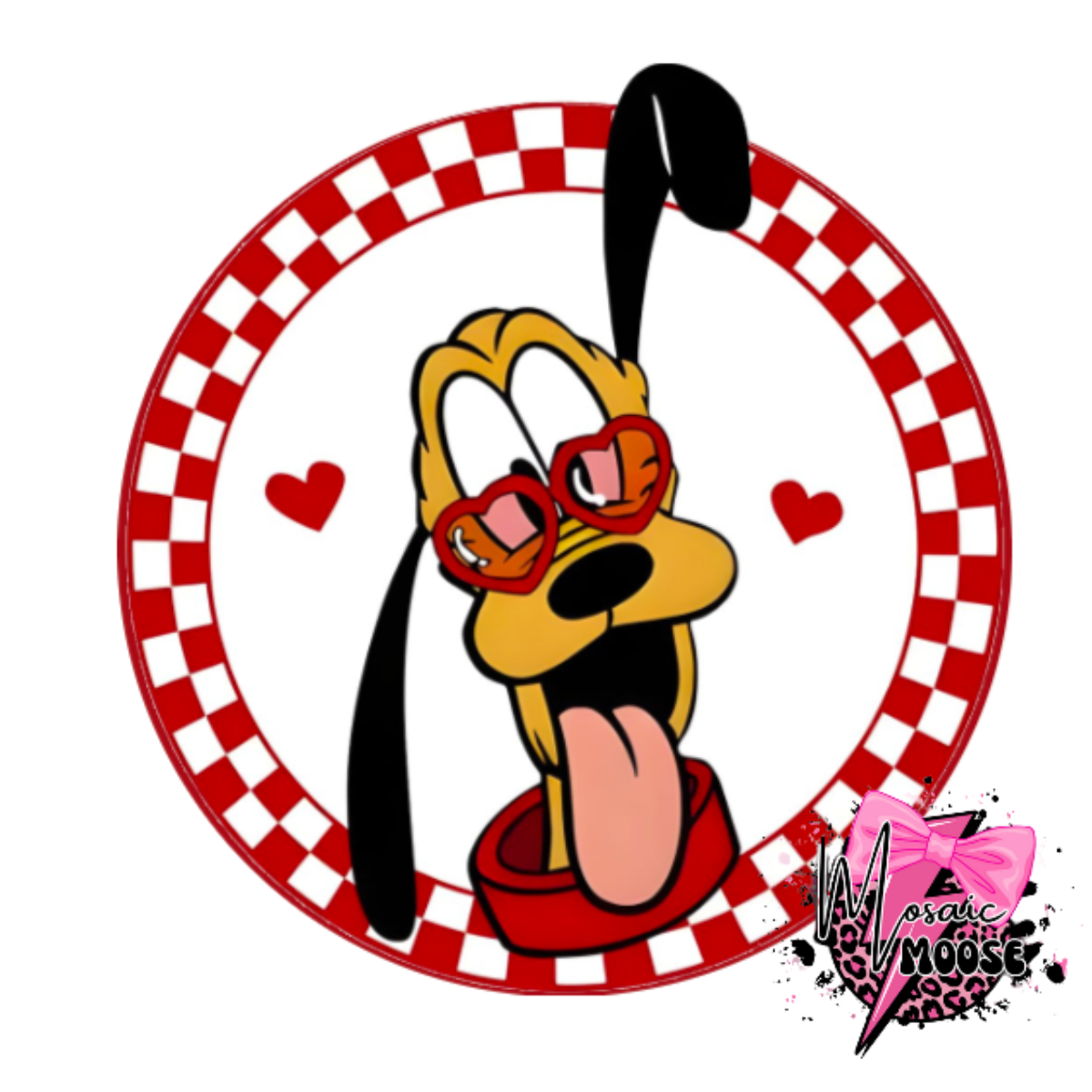 Red Check Pluto