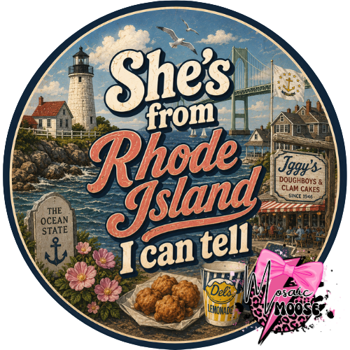 She's from Rhode Island