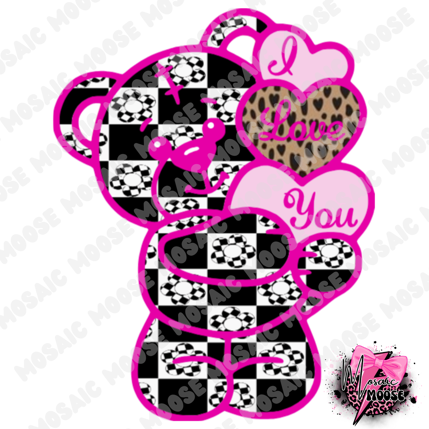 Stacked Hearts Teddy-13