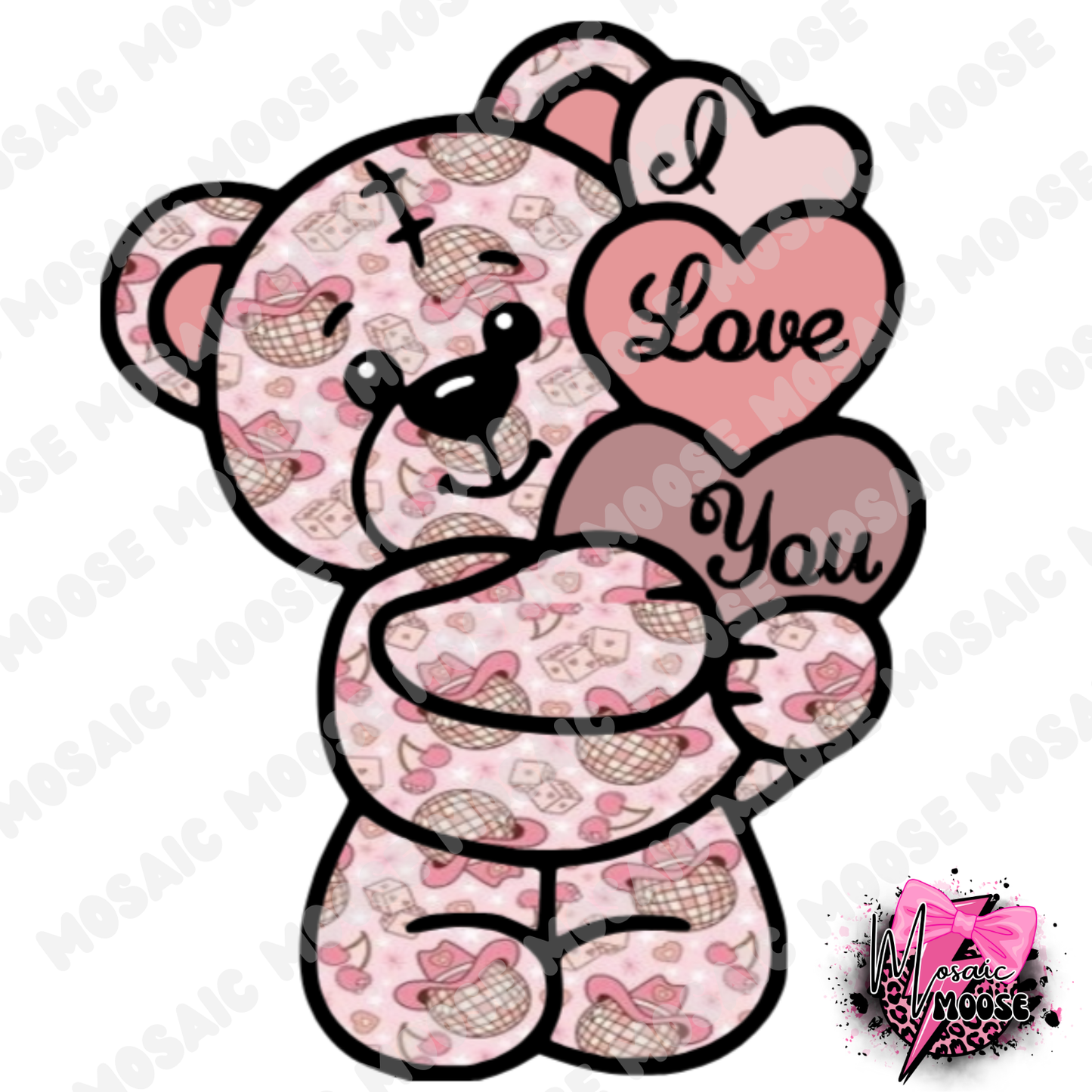 Stacked Hearts Teddy-15