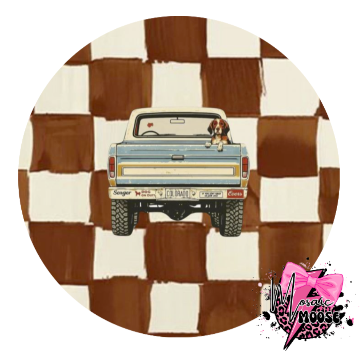 Brown Checkered-5