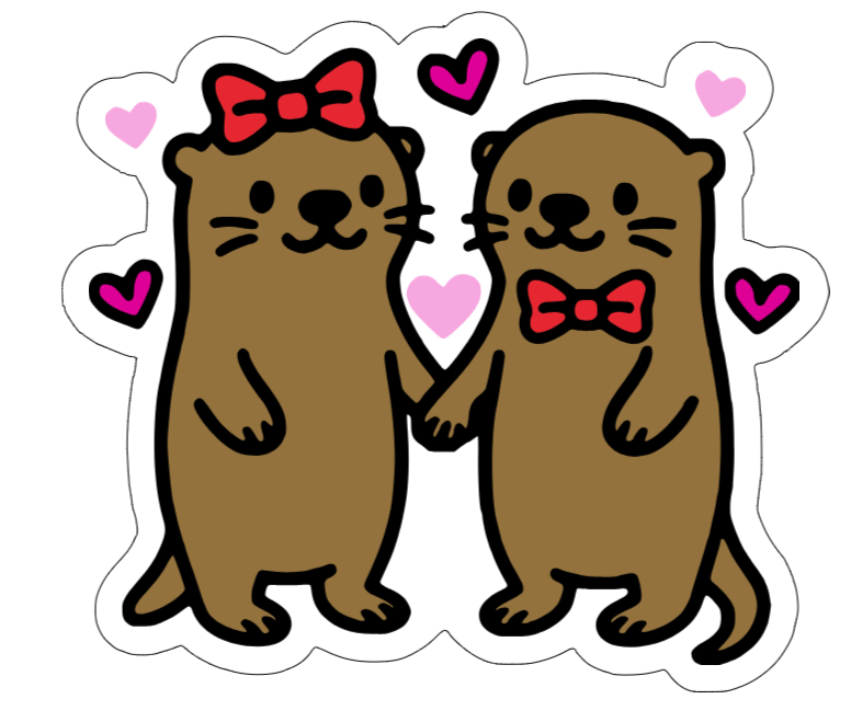 Otter Friends-1