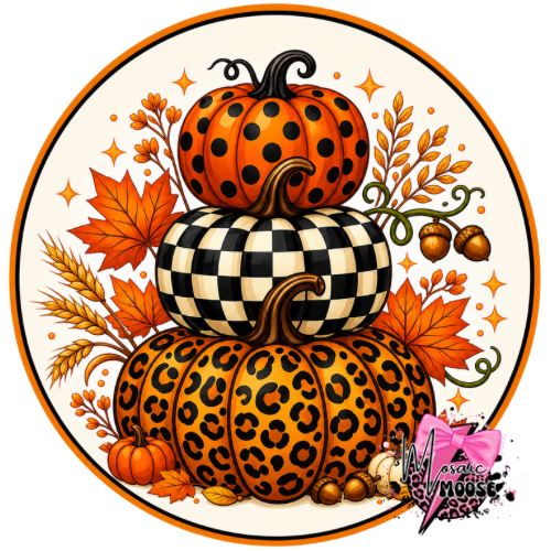 Stacked Pumpkins