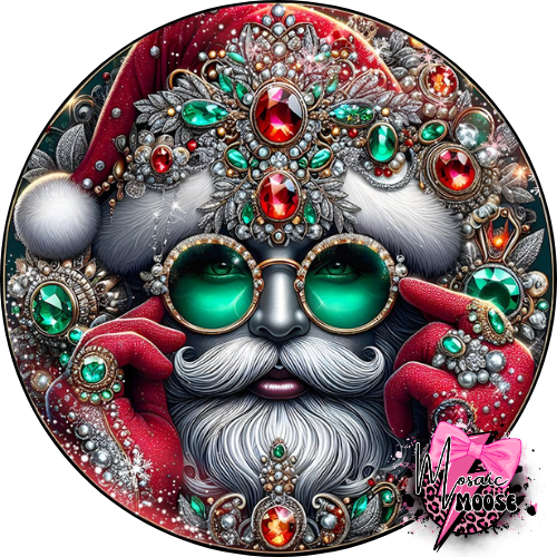 Bejeweled Santa