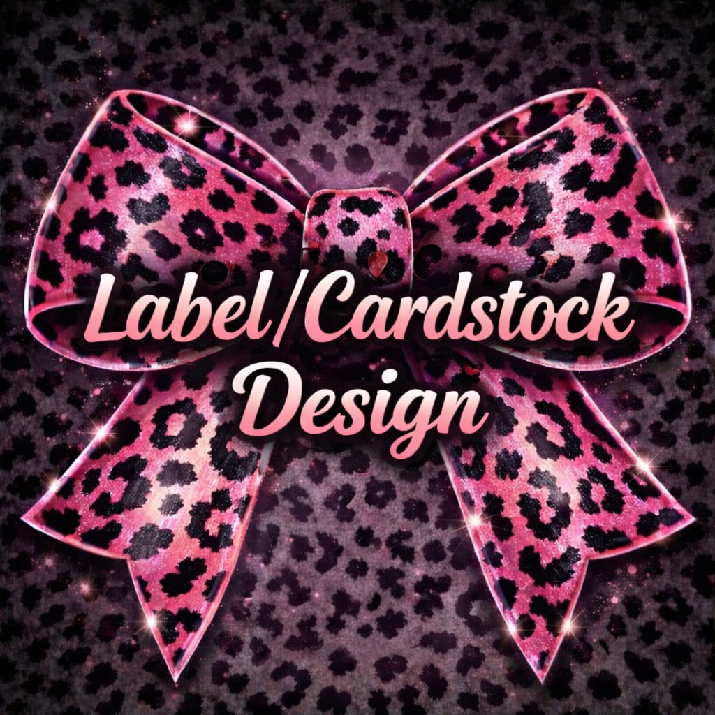 Label/Cardstock Design Fee