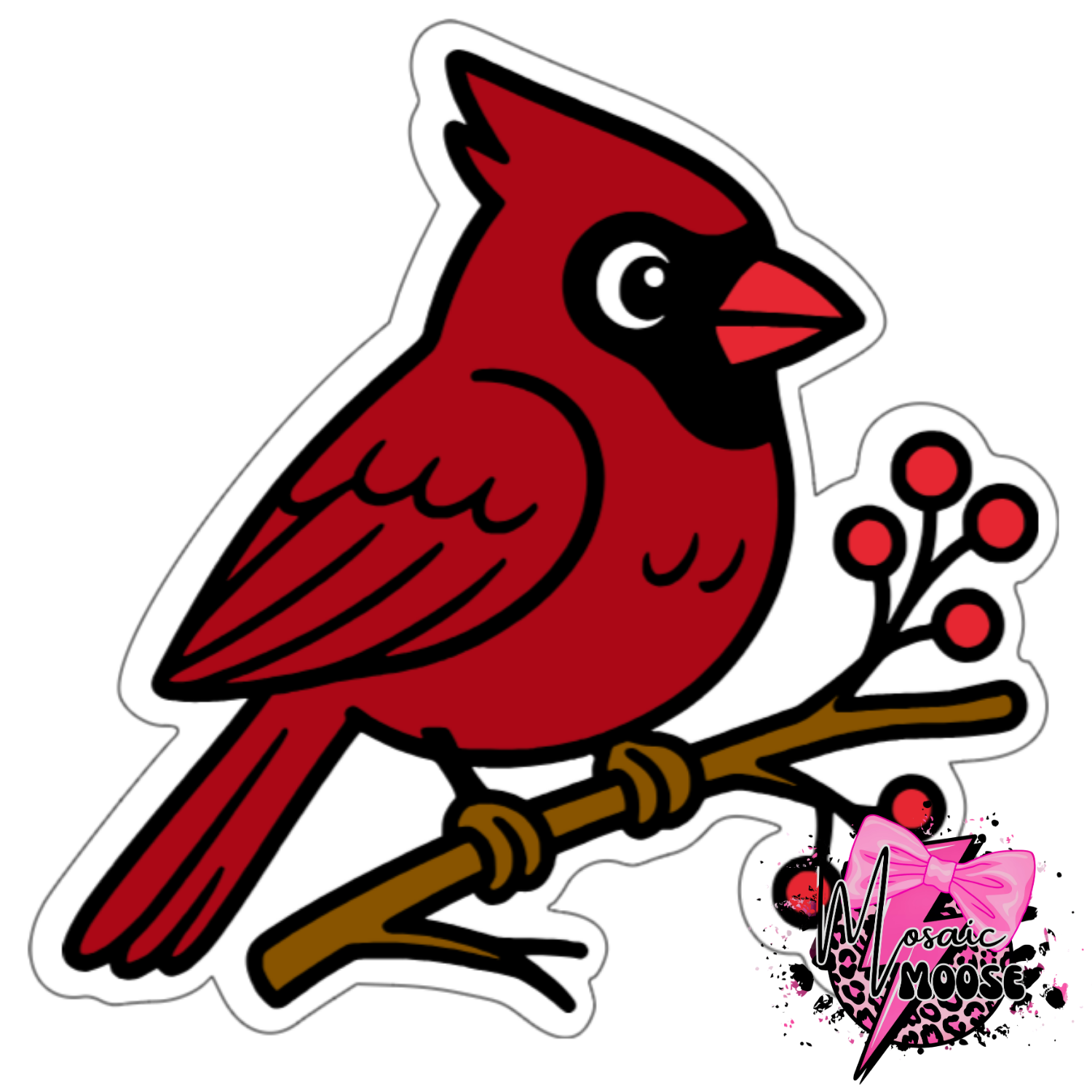 Perched Cardinal