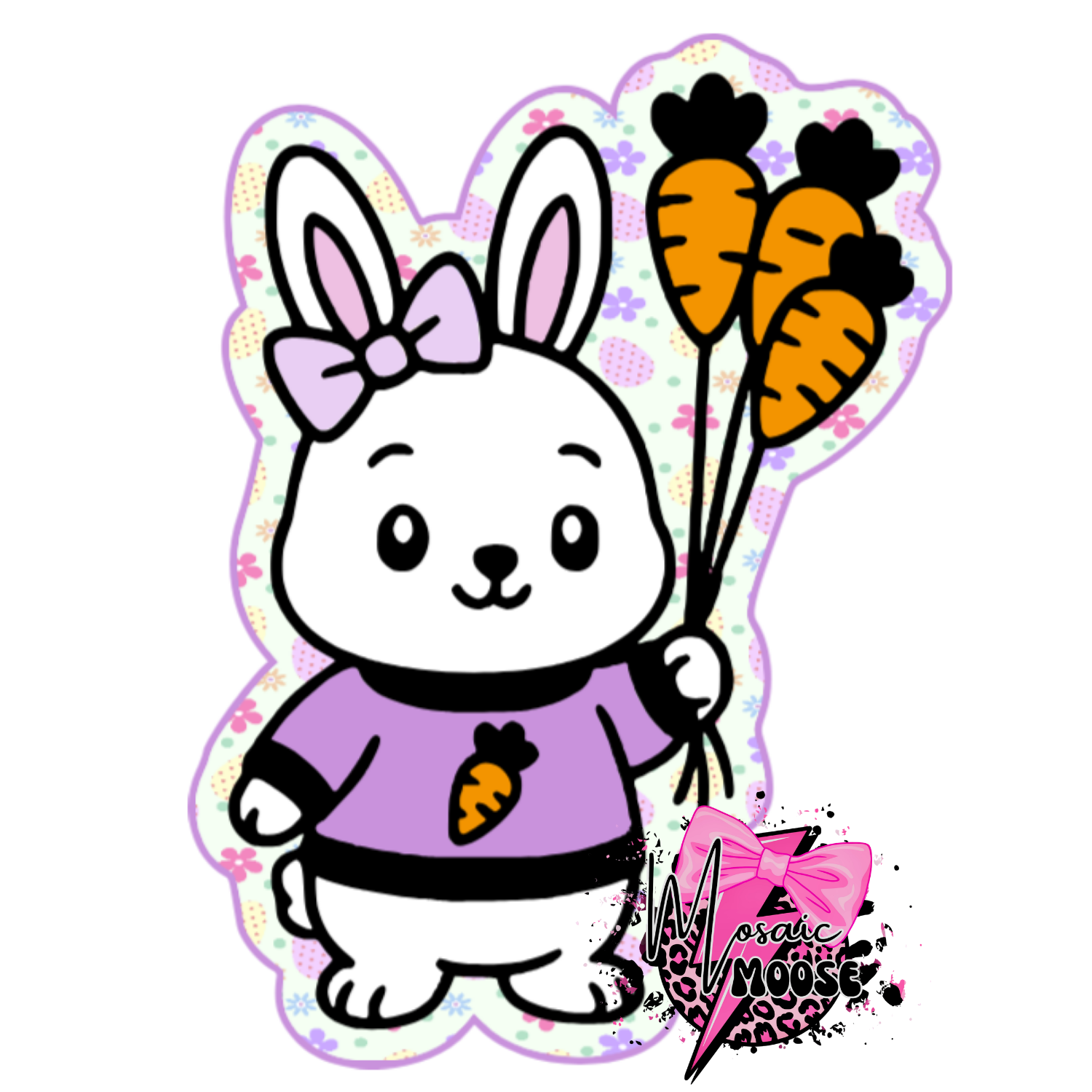 Cartoon Balloon Bunny