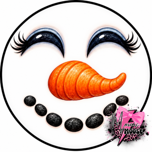 Snowman face-13