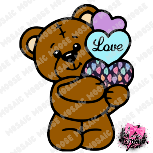Stacked Hearts Teddy-10