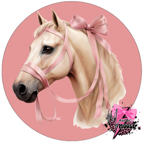Pink Horse Head