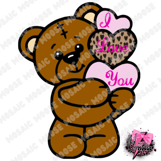 Stacked Hearts Teddy-12