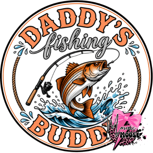 Daddy's fishing buddy