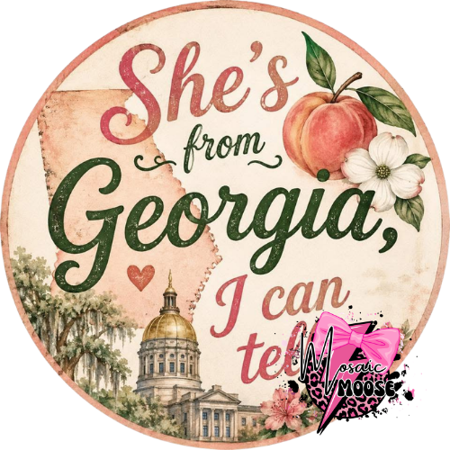 She's from Georgia