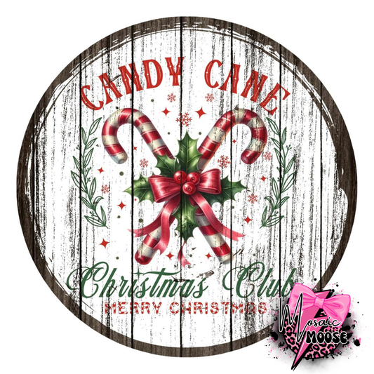 Candy cane Christmas Club