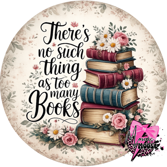Too many books