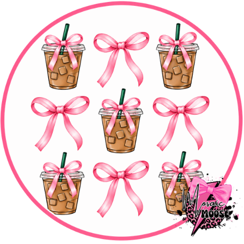 Iced Coffee Bows