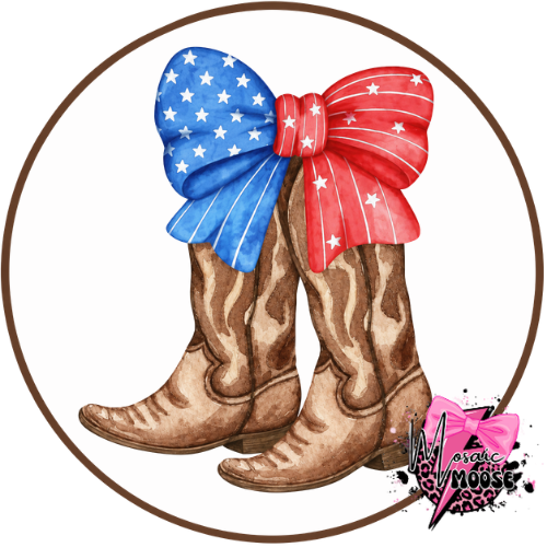 American Flag Boots