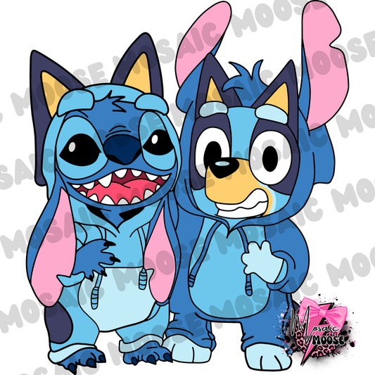 Blue Alien Blue Dog