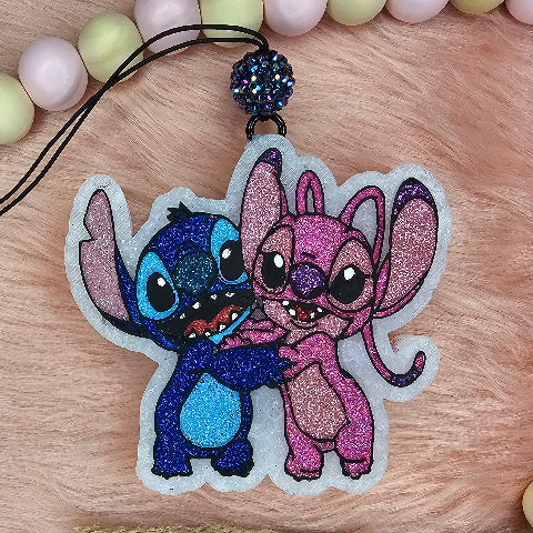 Blue Alien and Angel
