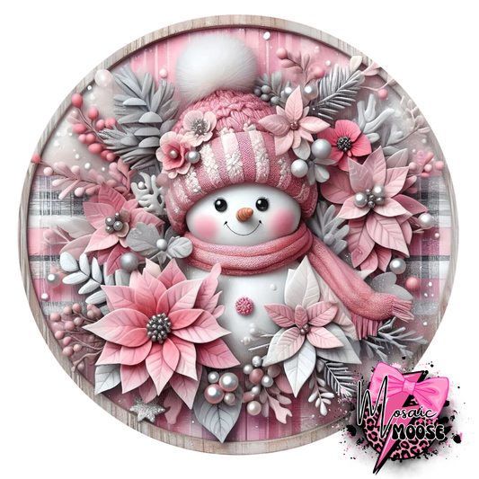 Pink Snowman-2