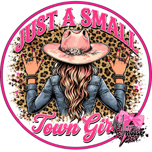 Leopard Just a Small Town Girl