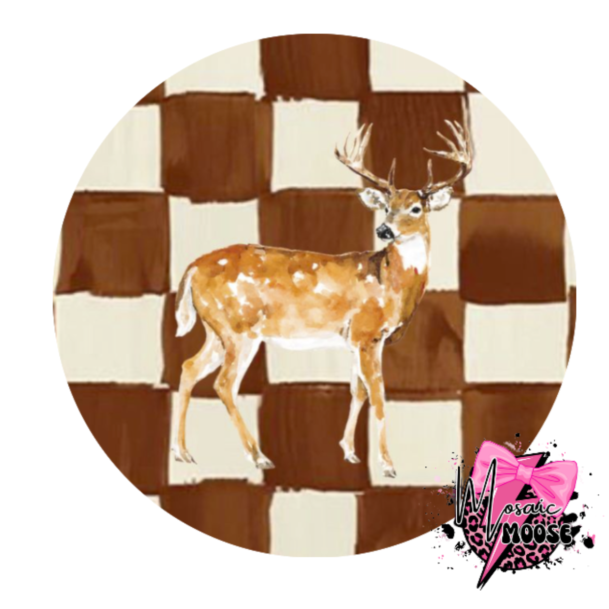 Brown Checkered-9