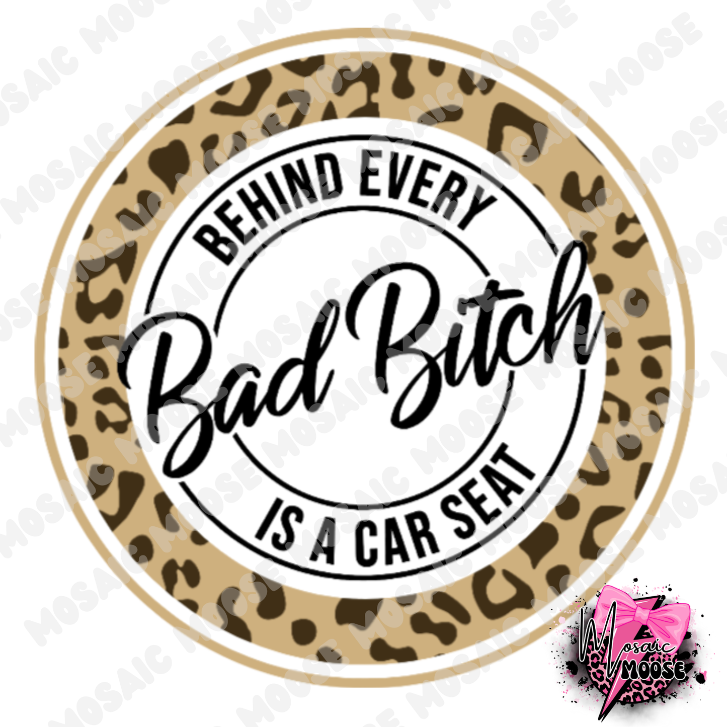 Behind every Bad Bitch (cardstock)