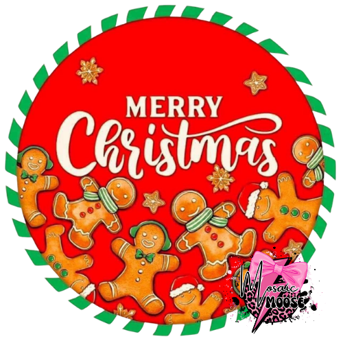 Merry Christmas Gingerbread