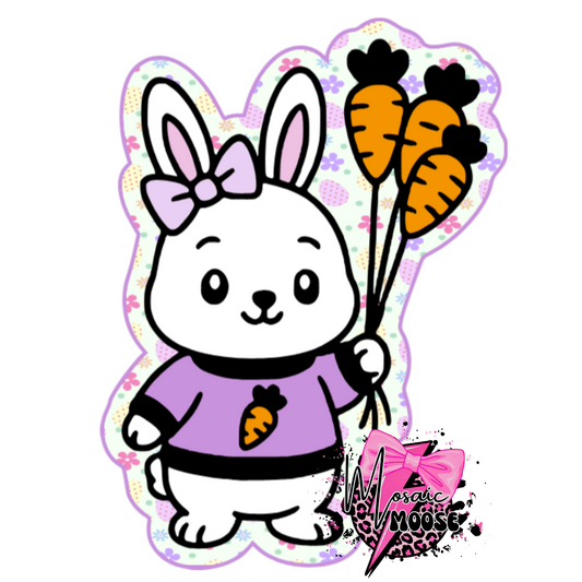 Carrot Balloon Bunny-1