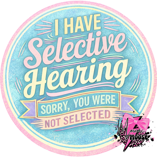 Selective Hearing-1
