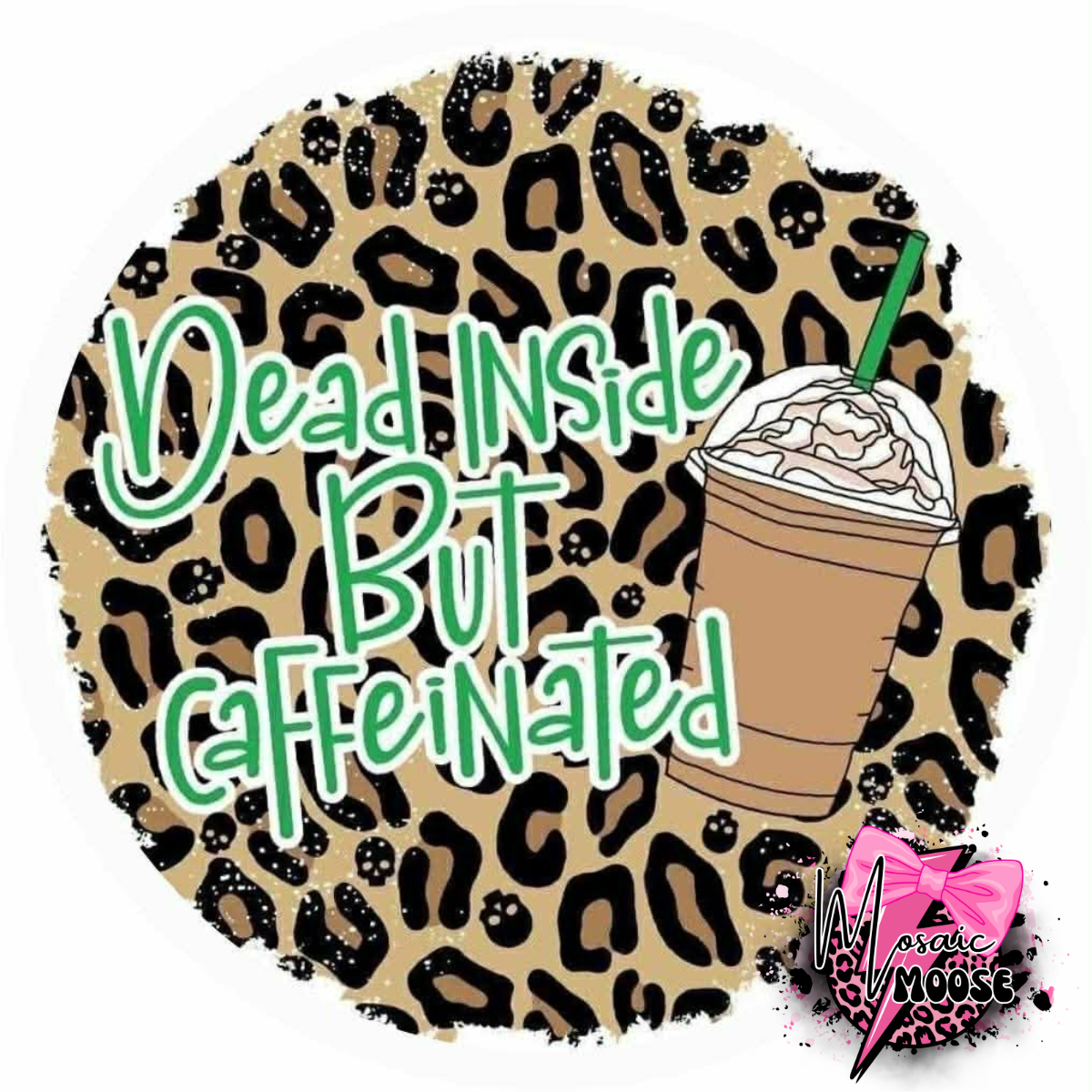 Dead inside but caffeinated