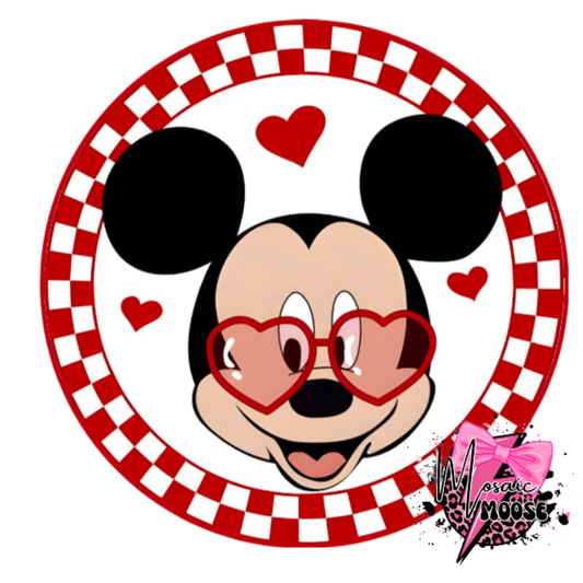 Red Check Mickey