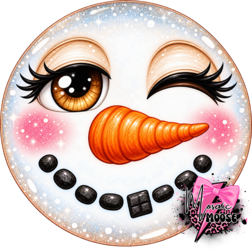 Snowman face-2