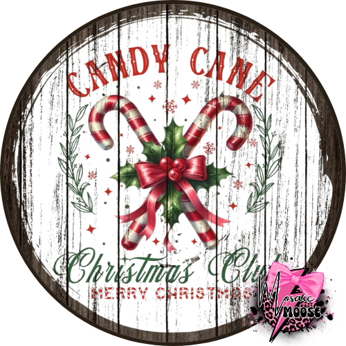 Candy cane Christmas Club