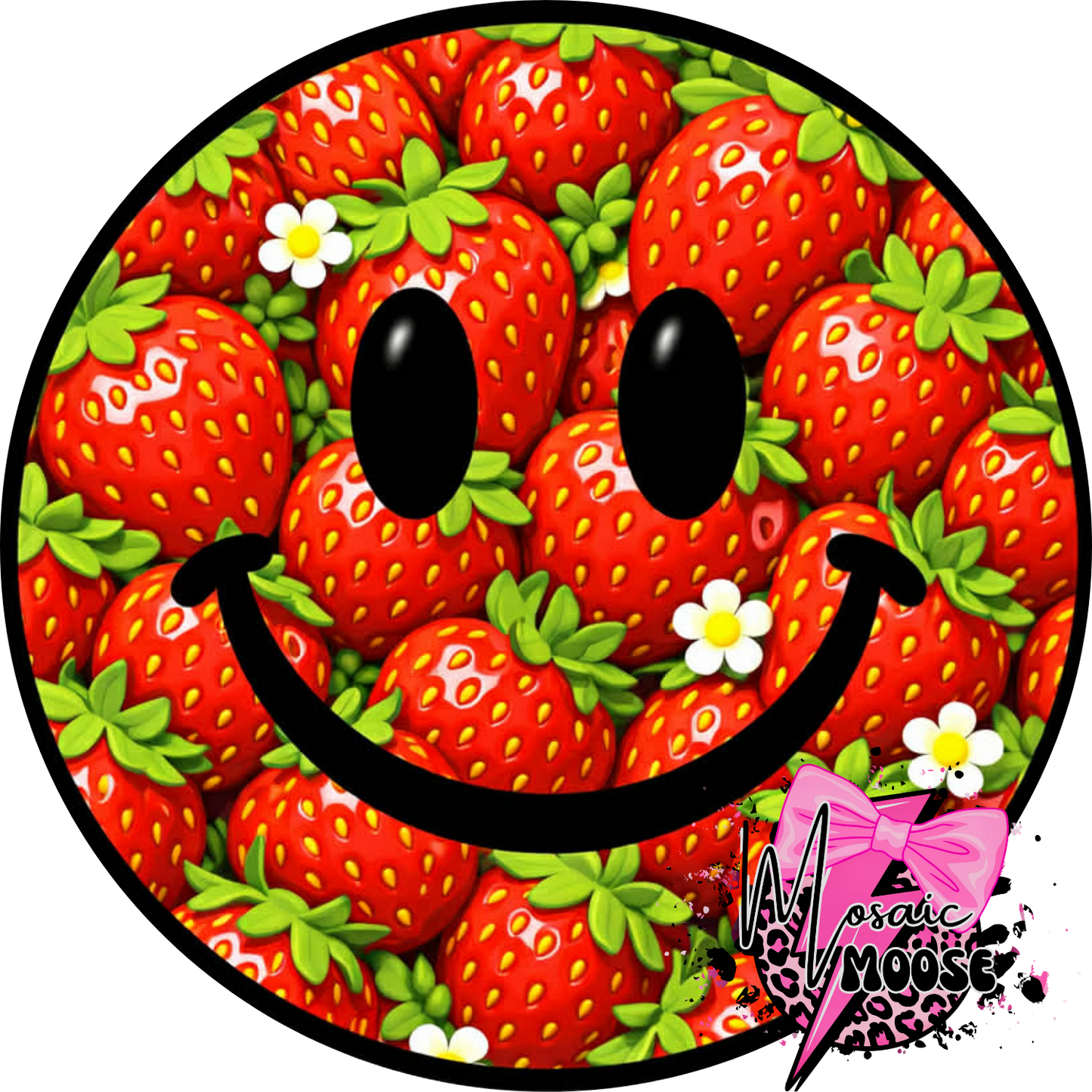 Strawberry smiley