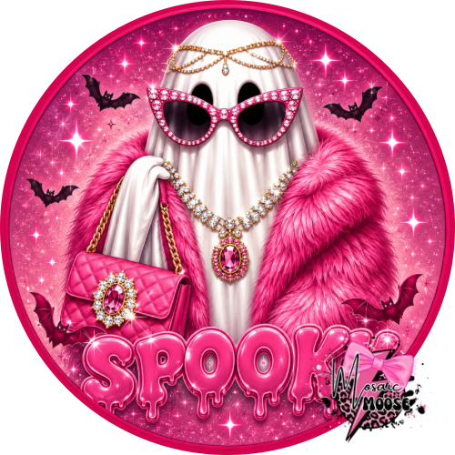 Spooky Boujee Ghost
