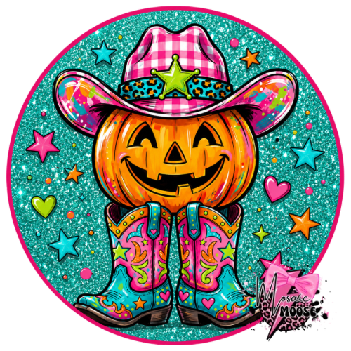 Cowgirl Pumpkin