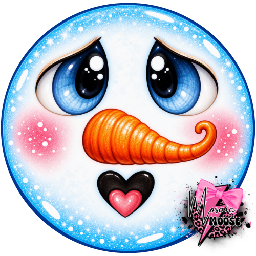 Snowman face-3