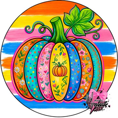 Rainbow Pumpkin
