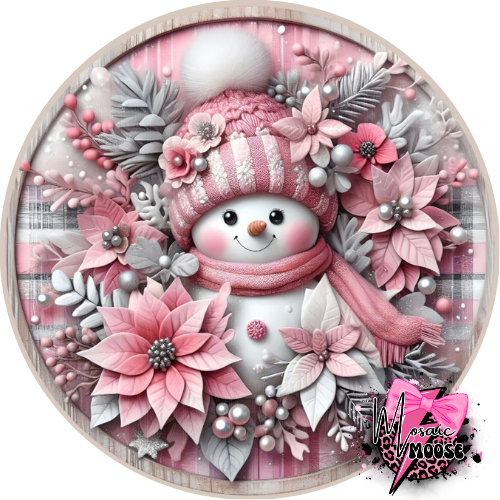 Pink Snowman-2