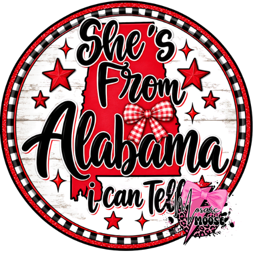 She’s from Alabama