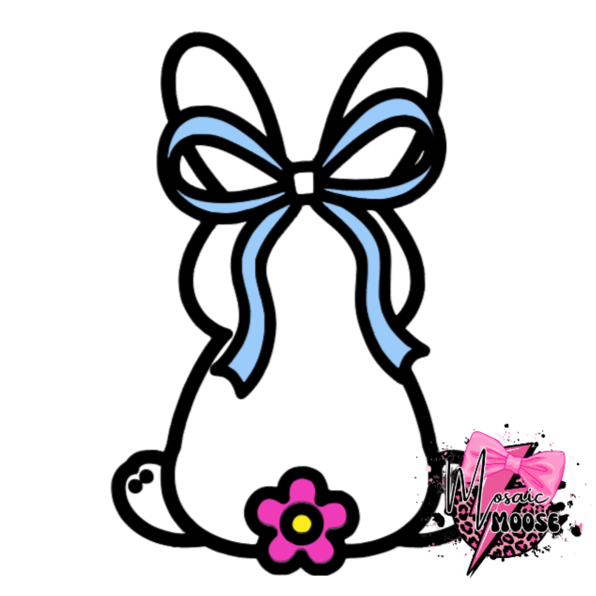 Flower Bunny Tail-4