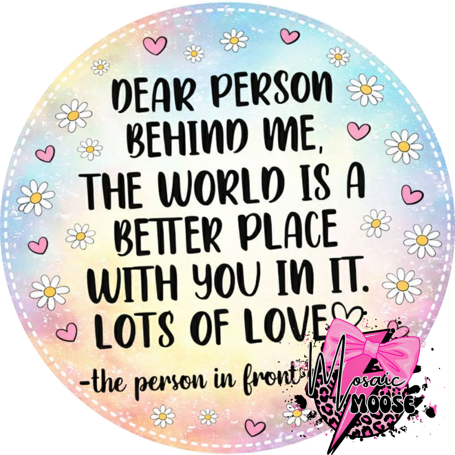 Lots of love