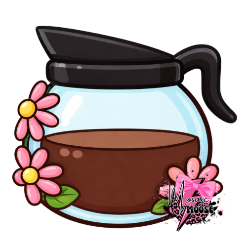 Floral Coffee Pot-5