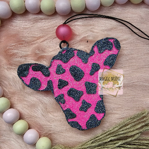 Cow Print Cow Head