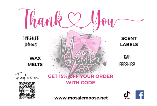 Custom Thank You Cards
