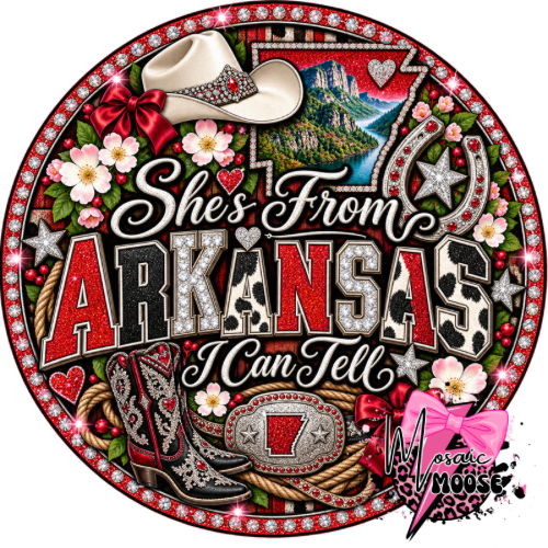 She’s from Arkansas