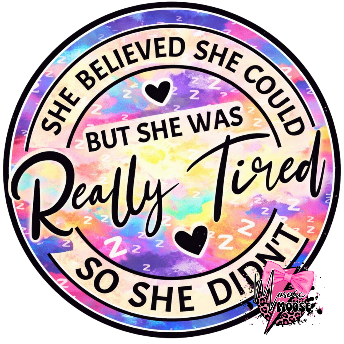 She believed she could-1