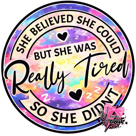 She believed she could-1