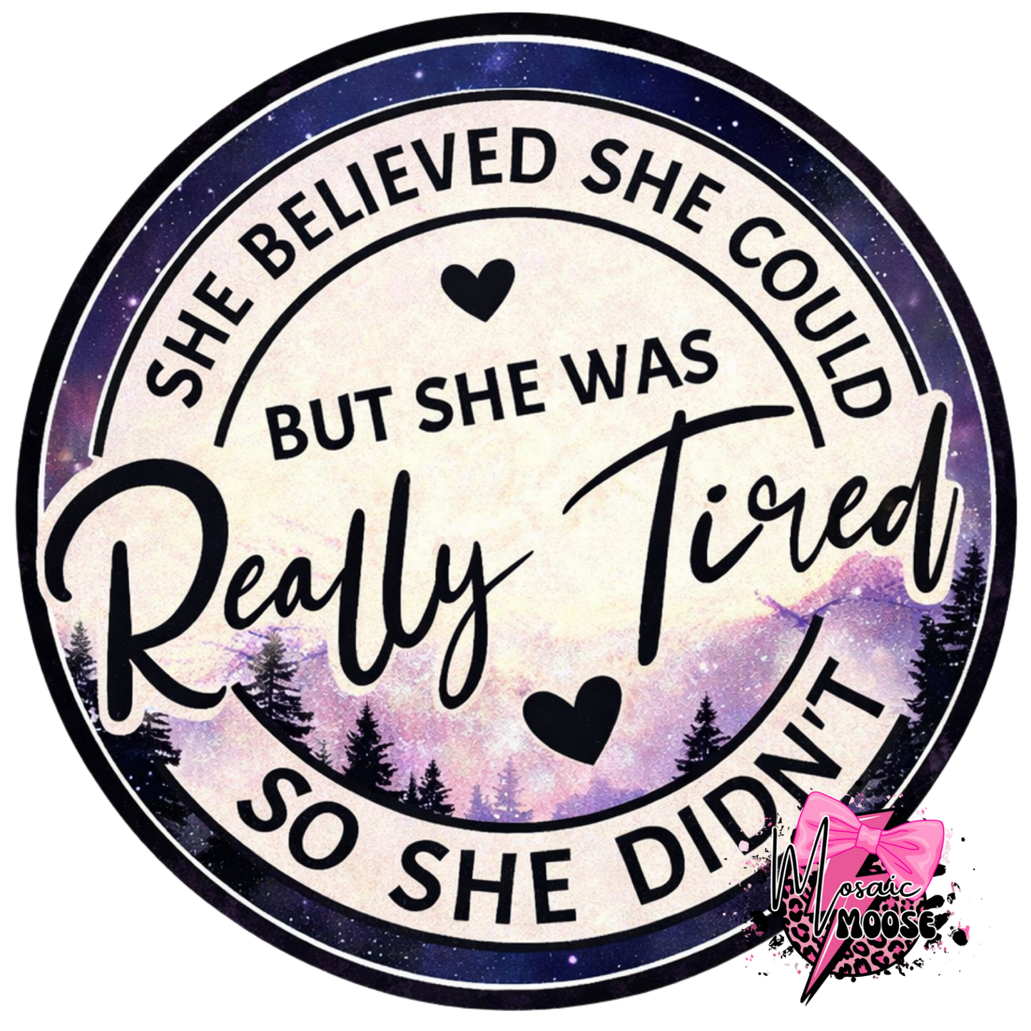 She believed she could-2
